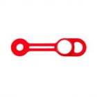 oilsafe grease fitting protector red